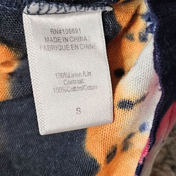 YFB YOUNG FABULOUS & BROKE Sleeveless Split Neck Top S - Picture 4 of 4